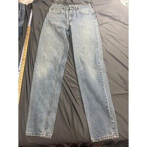 Vintage Levi's 550 Jeans Mens 32x36 Relaxed Fit Tapered Leg Light Wash Denim